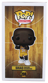 Lakers Shaquille O'Neal Signed #208 Funko Pop Vinyl Figure BAS Witness #3W386155