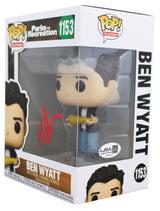 Adam Scott Parks & Recreation Signed Ben #1153 Funko Pop Figure JSA #CH64141