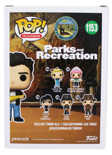 Adam Scott Parks & Recreation Signed Ben #1153 Funko Pop Figure JSA #CH64141