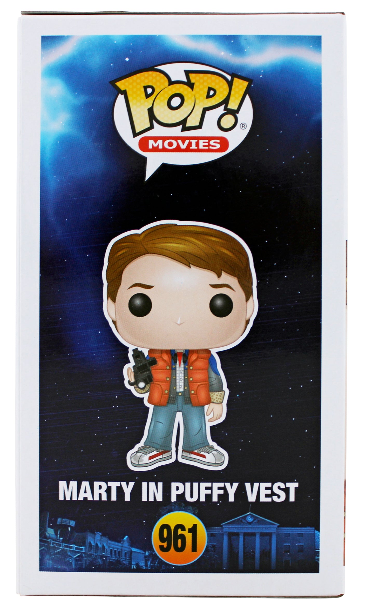 Michael J. Fox Back To The Future Signed #961 Funko Pop Vinyl Figure BAS