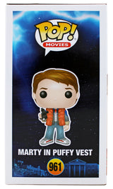 Michael J. Fox Back To The Future Signed #961 Funko Pop Vinyl Figure BAS