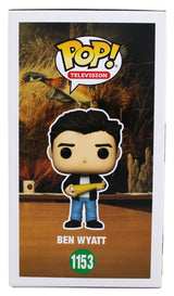 Adam Scott Parks & Recreation Signed Ben #1153 Funko Pop Figure JSA #CH64141