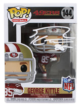 49ers George Kittle Authentic Signed #144 Funko Pop Vinyl Figure BAS Witnessed