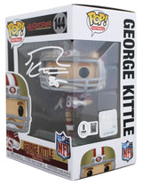 49ers George Kittle Authentic Signed #144 Funko Pop Vinyl Figure BAS Witnessed