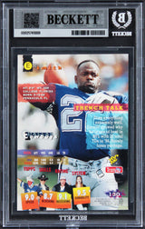 Cowboys Emmitt Smith Signed 1995 Stadium Club #130 Card Auto GM 10! BAS Slabbed