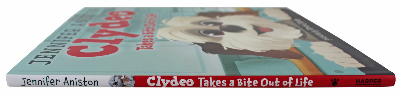 Jennifer Aniston Authentic Signed Clydeo Takes A Bite Out of Life Book JSA