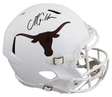 Texas Matthew Golden Signed Full Size Speed Rep Helmet W/ Case BAS Witnessed