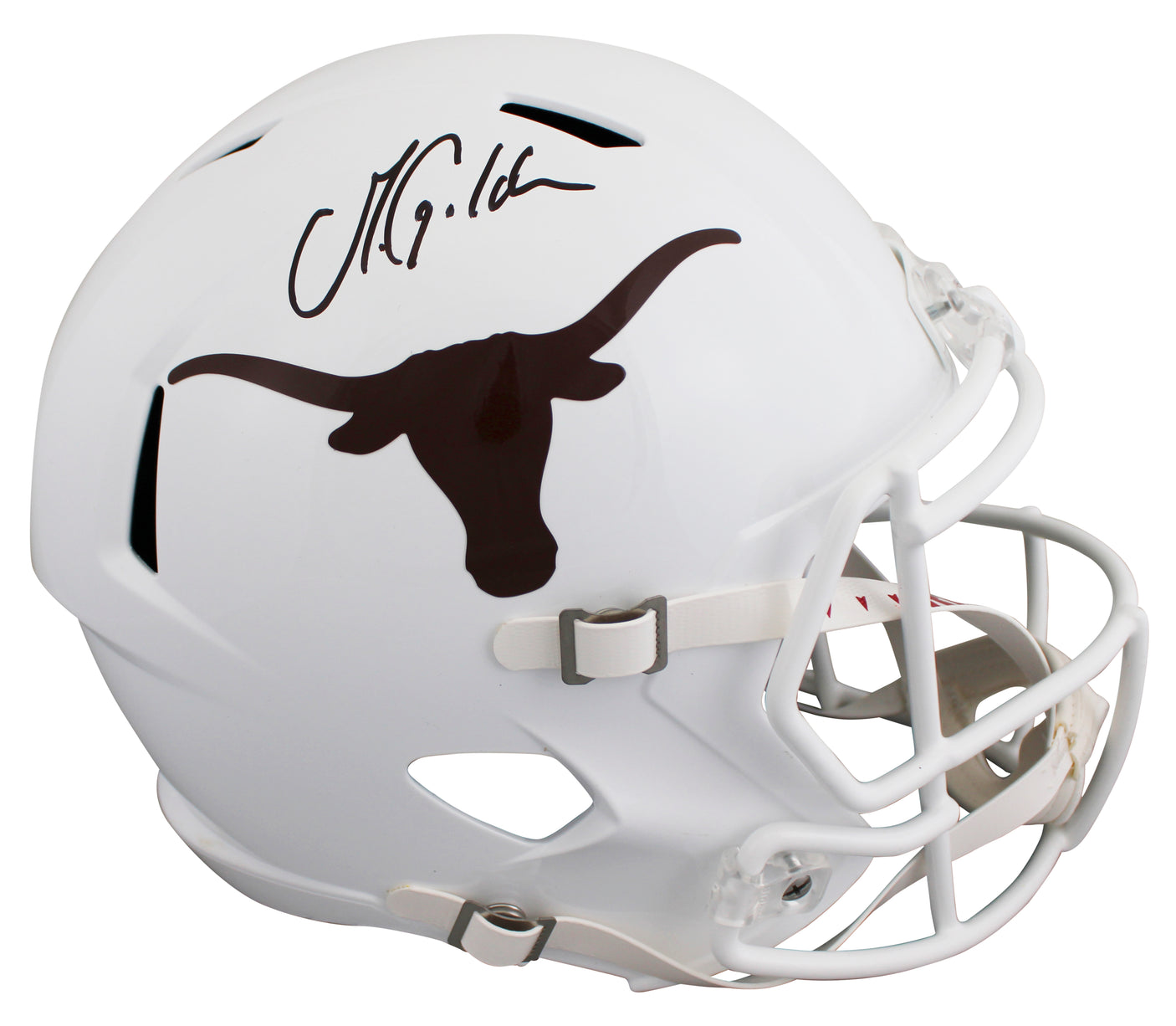 Texas Matthew Golden Authentic Signed Full Size Speed Rep Helmet BAS Witnessed