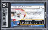 Cowboys Emmitt Smith Signed 2001 Finest #59 Card Auto Gem Mint 10! BAS Slabbed