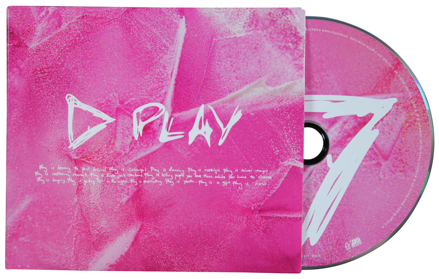 Ed Sheeran Authentic Signed Play Cd Insert W/ Disk Autographed BAS