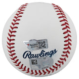 Dodgers Dustin May Authentic Signed Oml Baseball Autographed w/ Case Fanatics