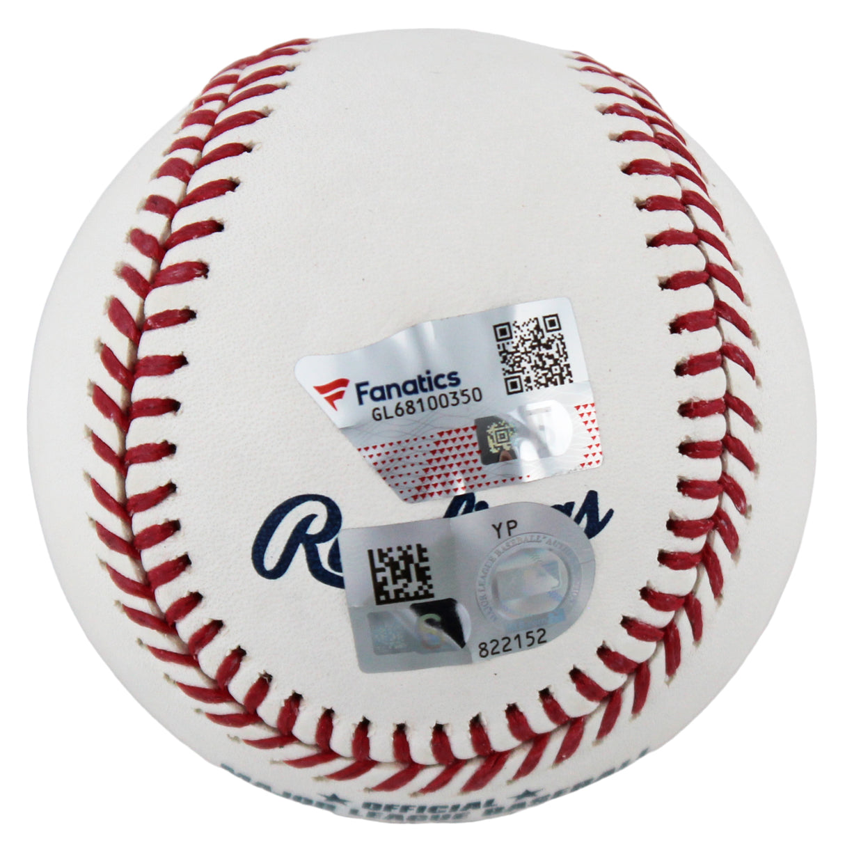 Rangers Corey Seager Authentic Signed Oml Baseball w/ Case Fanatics COA