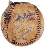 Sandlot (8) Guiry, Leopardi, Renna +5 Signed Chewed Baseball w/ Case BAS