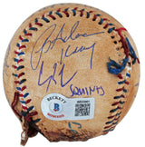 Sandlot (8) Guiry, Leopardi, Renna +5 Signed Chewed Baseball w/ Case BAS
