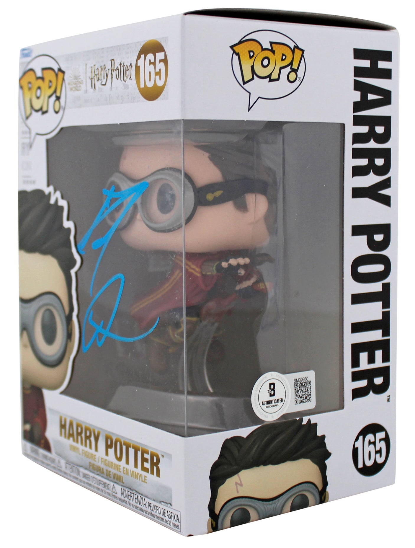 Daniel Radcliffe Harry Potter Authentic Signed #165 Funko Pop Vinyl Figure BAS