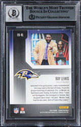 Ravens Ray Lewis Signed 2022 Score First Ballor #4 Card Auto GM 10! BAS Slabbed