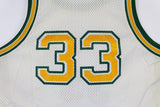 Shaquille O'Neal Game Used White 1987-89 Cole High School Champion Jersey SIA