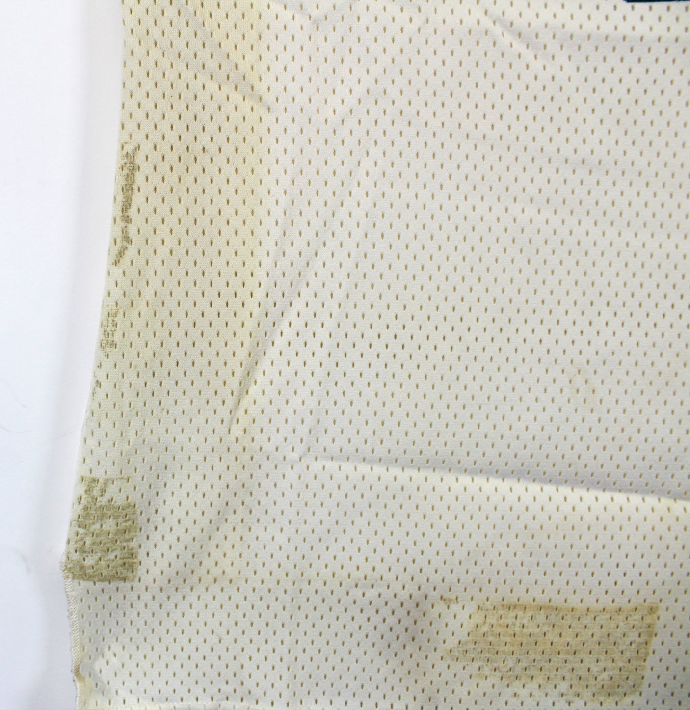 Shaquille O'Neal Game Used White 1987-89 Cole High School Champion Jersey SIA