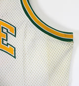 Shaquille O'Neal Game Used White 1987-89 Cole High School Champion Jersey SIA