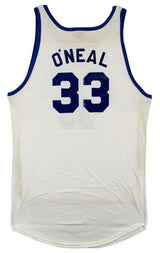 Shaquille O'Neal Game Worn White 1989 High School ASG Gator Athletics Jersey SIA