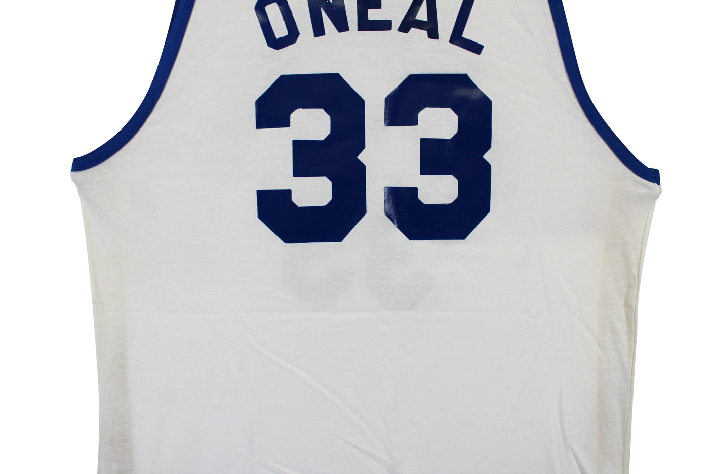 Shaquille O'Neal Game Worn White 1989 High School ASG Gator Athletics Jersey SIA