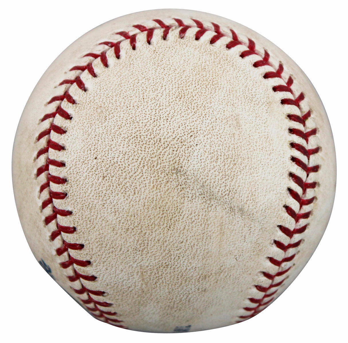 Mike Trout 4/21/2015 OAK Vs LAA Game Used Oml Baseball Passed Ball MLB #HZ376353