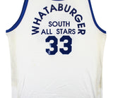 Shaquille O'Neal Game Worn White 1989 High School ASG Gator Athletics Jersey SIA