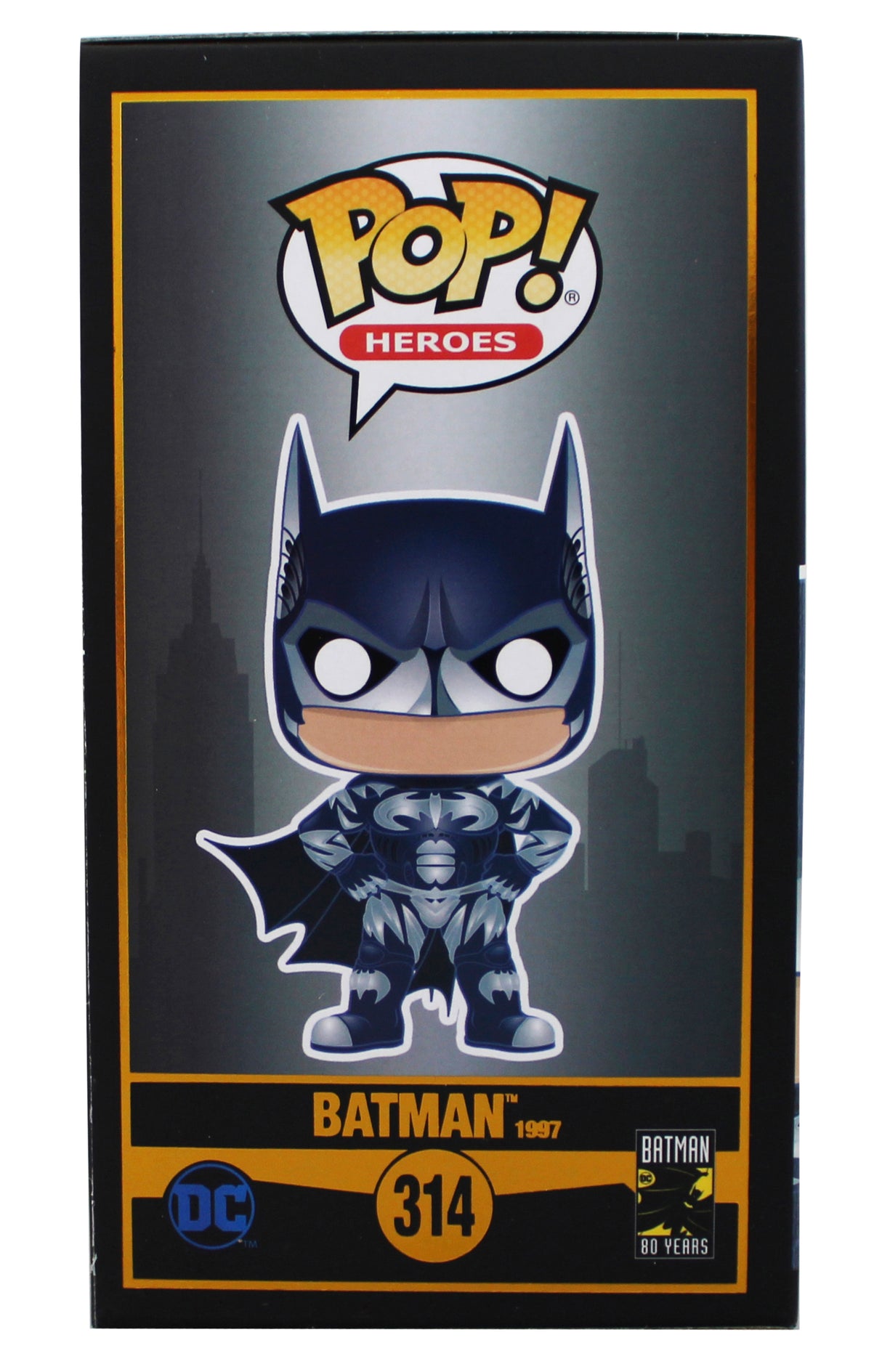 George Clooney Batman & Robin Signed Batman #314 Funko Pop Figure BAS #BQ48267