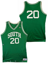 Shaquille O'Neal Game Worn Green 1990 Olympic Festival Jersey SIA Photomatched