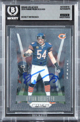 Bears Brian Urlacher Signed 2024 Panini Prizm Deca #56 Card Auto 10! BAS Slabbed