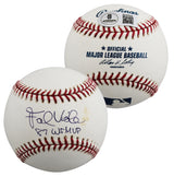 Twins Frank Viola "87 WS MVP" Authentic Signed Selig OML Baseball BAS #BU43439