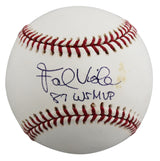 Twins Frank Viola "87 WS MVP" Authentic Signed Selig OML Baseball BAS #BU43439