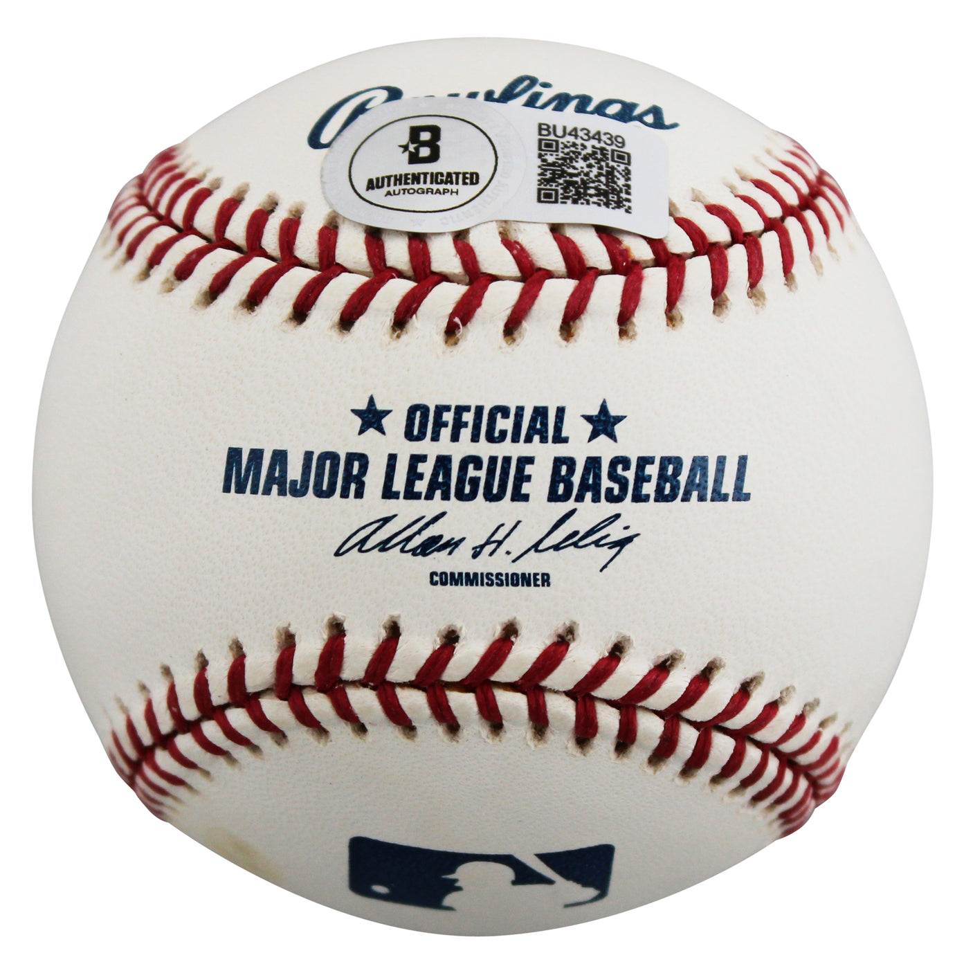 Twins Frank Viola "87 WS MVP" Authentic Signed Selig OML Baseball BAS #BU43439