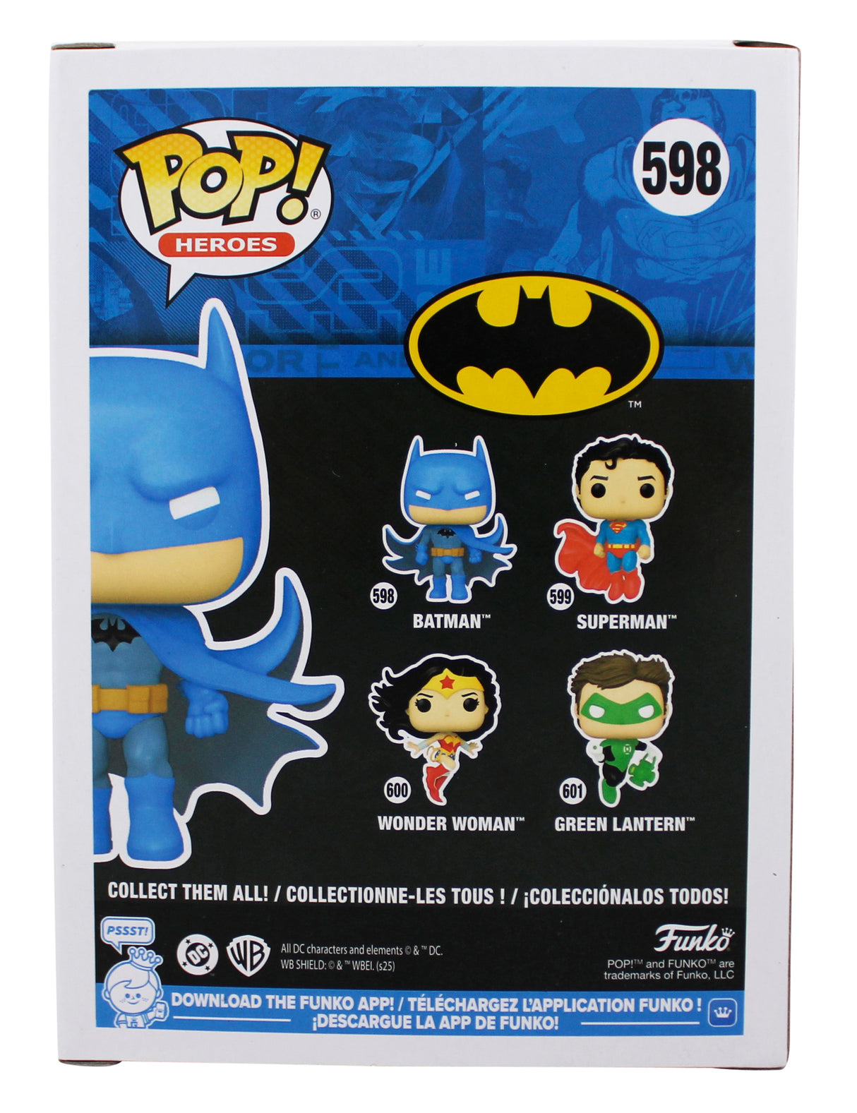 Will Arnett Lego Batman Movie Signed Batman #598 Funko Pop Figure BAS #BW46771