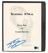 Shaquille O'Neal Signed 1988 Agency Road Map Presentation Binder Letter BAS