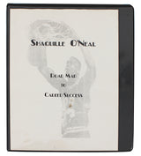 Shaquille O'Neal Authentic 1988 Agency Recruitment Presentation Binder Letter