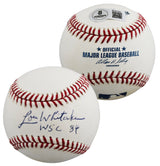 Tigers Lou Whitaker "WSC 84" Authentic Signed Selig OML Baseball BAS #BU87551