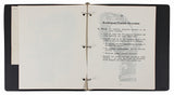 Shaquille O'Neal Signed 1988 Agency Road Map Presentation Binder Letter BAS