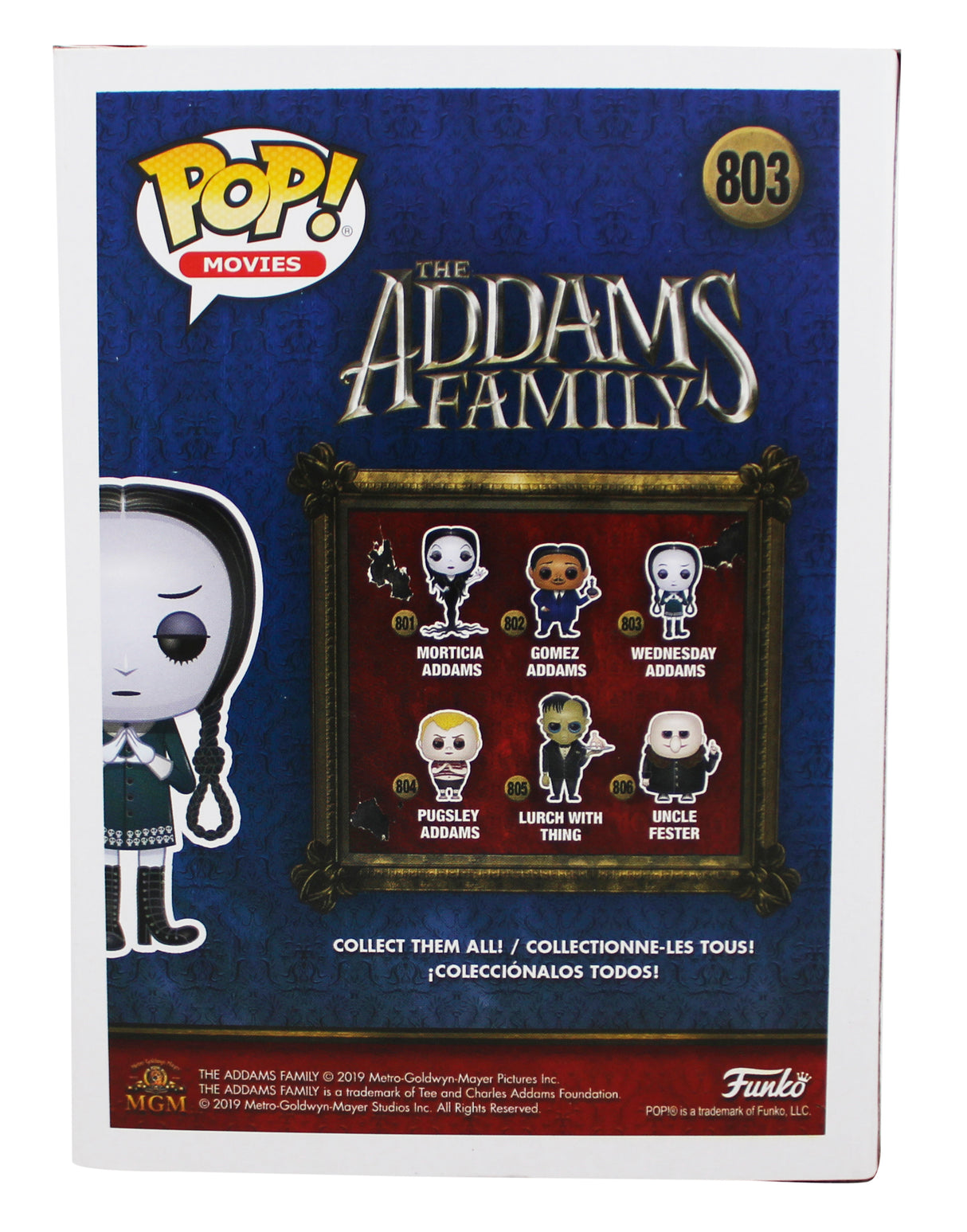 Christina Ricci The Addams Family Signed #803 Funko Pop Figure BAS #WF93213