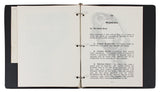 Shaquille O'Neal Authentic 1988 Agency Recruitment Presentation Binder Letter