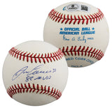 Athletics Jose Canseco "88 MVP" Signed Gene Budig OAL Baseball BAS #BU87531