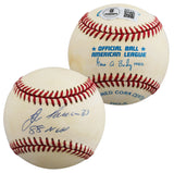 Athletics Jose Canseco "88 MVP" Signed Gene Budig OAL Baseball BAS #BU87533