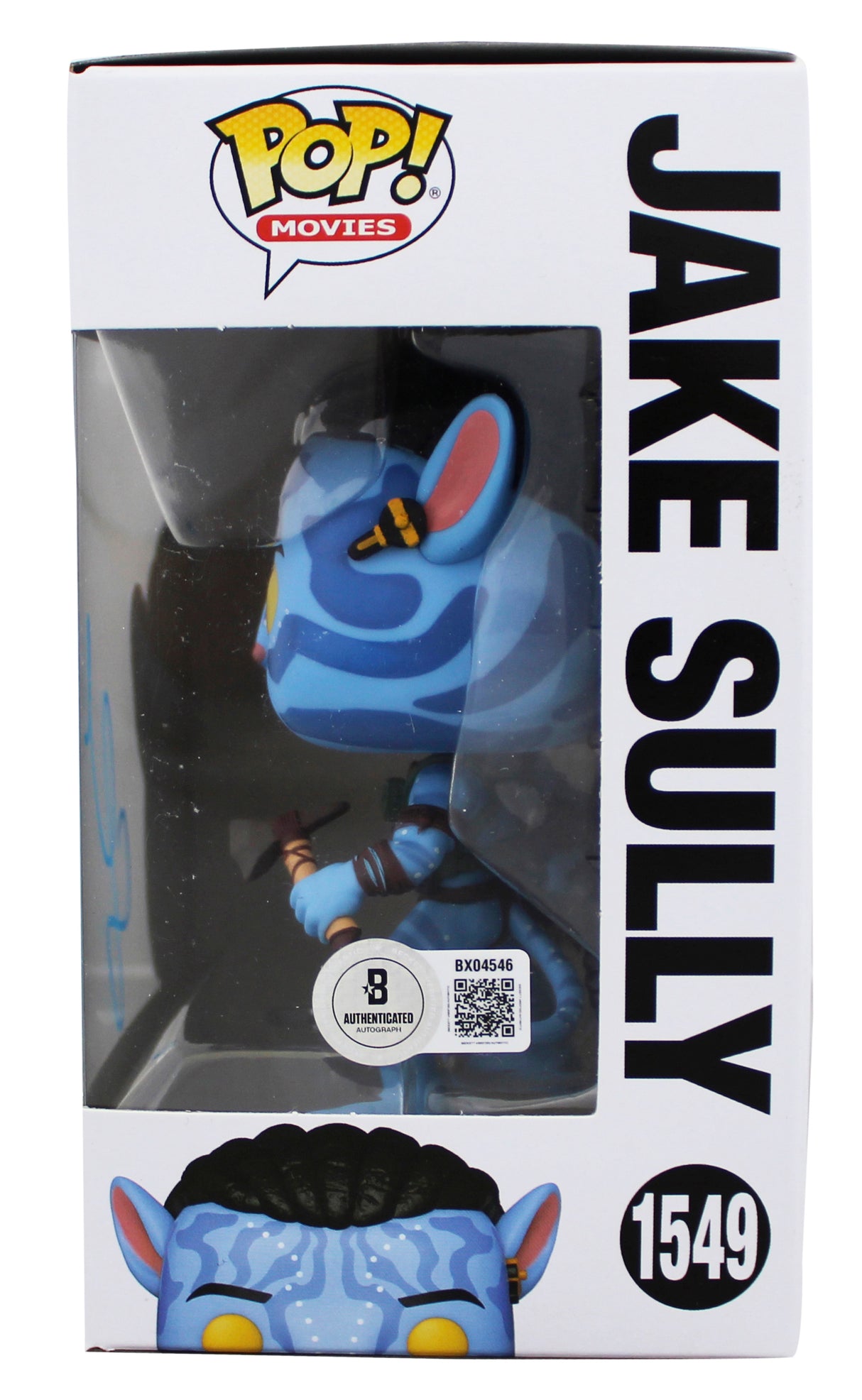 Sam Worthington Avatar Signed Jake Sully #1549 Funko Pop Figure BAS #BX04546