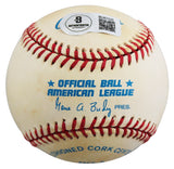 Athletics Jose Canseco "88 MVP" Signed Gene Budig OAL Baseball BAS #BU87535