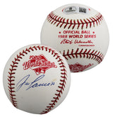 Athletics Jose Canseco Authentic Signed 1988 WS Logo OML Baseball BAS #BU87529