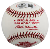 Athletics Jose Canseco Authentic Signed 1988 WS Logo OML Baseball BAS #BU87529