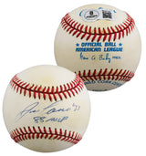 Athletics Jose Canseco "88 MVP" Signed Gene Budig OAL Baseball BAS #BU87536