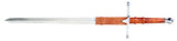 Mel Gibson Braveheart Signed 39.75 Inch William Wallace Sword with Sheath BAS