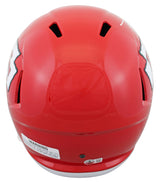 Chiefs Trent McDuffie Signed Full Size Speed Rep Helmet W/ Case BAS Witnessed