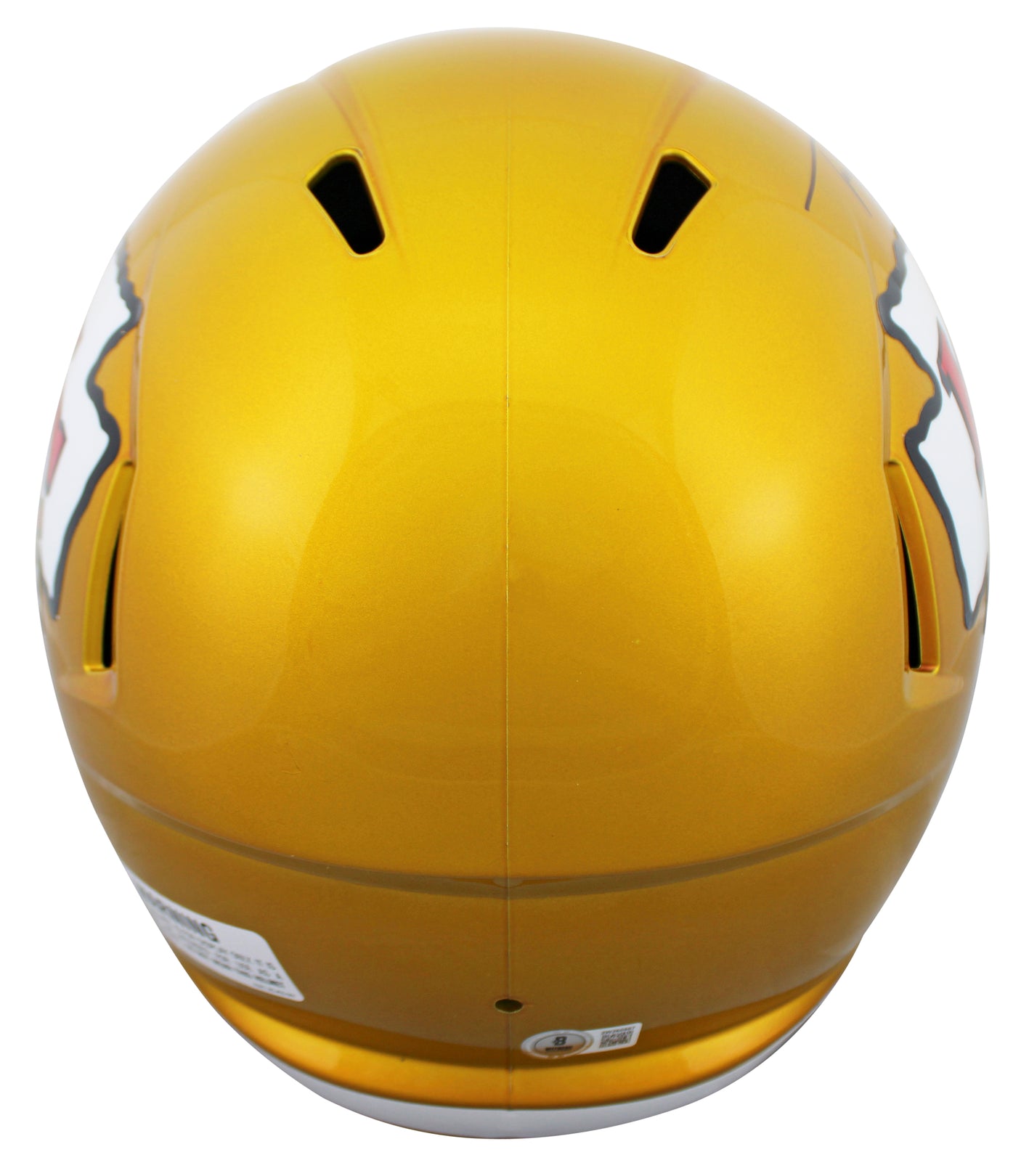 Chiefs Trent McDuffie Signed Flash Full Size Speed Rep Helmet W/ Case BAS Wit